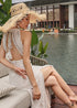 Boho Backless Lace Slit Dress
